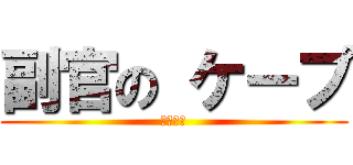 副官の ケープ ( 内部被曝 )