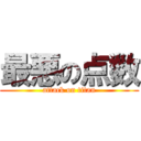 最悪の点数 (attack on titan)