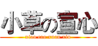 小草の宣心 (xiao cao xuan xin)