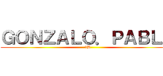 ＧＯＮＺＡＬＯ．ＰＡＢＬＯ (3B)