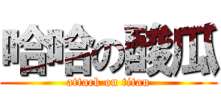 哈哈の酸瓜 (attack on titan)