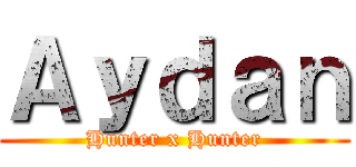 Ａｙｄａｎ (Hunter x Hunter)