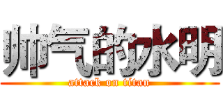 帅气的水明 (attack on titan)