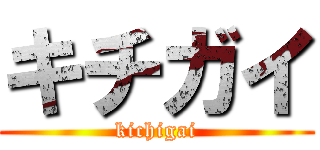 キチガイ (kichigai)