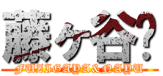 藤ヶ谷❤ (FUZIGAYA&NAYU)