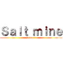 Ｓａｌｔ ｍｉｎｅ (Nemocón)