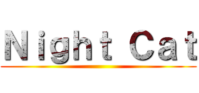 Ｎｉｇｈｔ Ｃａｔ ()