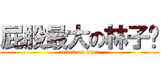 屁股最大の林子涔 (attack on titan)