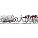 進撃の大灰熊 (attack on titan)