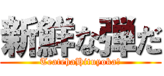 新鮮な弾だ (TeatehaHituyoka?)