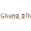 Ｃｈｕｎｇ ｇｉｎ (attack on titan)