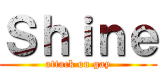 Ｓｈｉｎｅ (attack on gay)