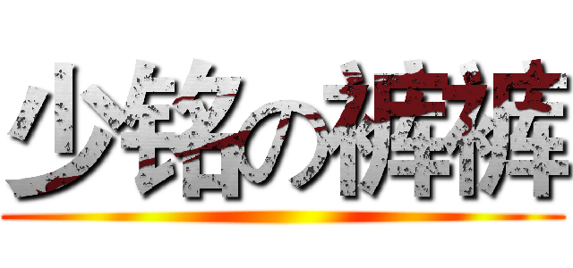 少铭の裤裤 ()
