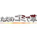 ただのゴミで草 (tadanogomi)