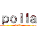 ｐｏｌｌａ (doble)