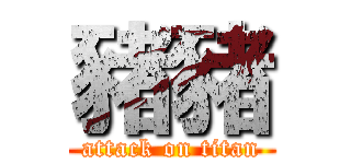 豬豬 (attack on titan)