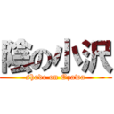 陰の小沢 (shade on Ozawa)