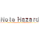 Ｎｏｔｅ Ｈａｚａｒｄ (http://www.youtube.com/user/notehazard)