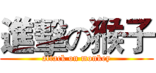 進擊の猴子 (attack on monkey)