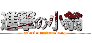 進撃の小翁  (attack on sana weng)