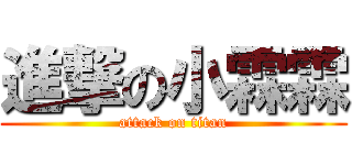 進撃の小霖霖 (attack on titan)
