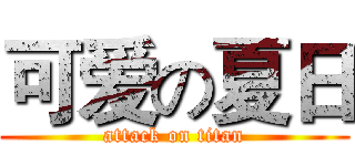 可爱の夏日 (attack on titan)