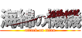 海綿の機機 (attack on titan)