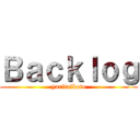 Ｂａｃｋｌｏｇ (yaritaikoto)