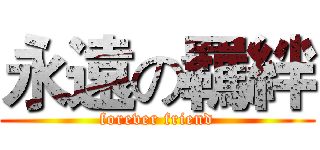 永遠の羈絆 (forever friend)