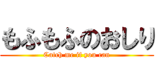 もふもふのおしり (Catch me if you can)