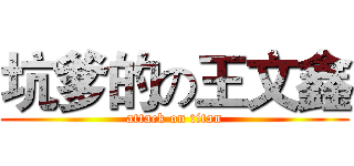 坑爹的の王文鑫 (attack on titan)