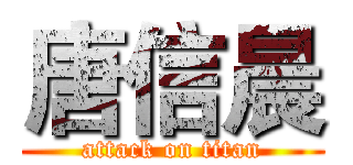 唐信晨 (attack on titan)