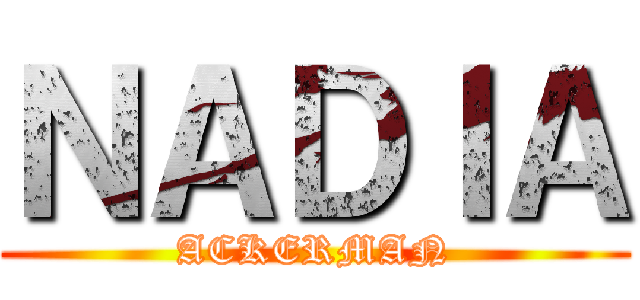 ＮＡＤＩＡ (ACKERMAN)