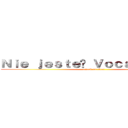 Ｎｉｅ ｊｅｓｔｅś Ｖｏｃａｌｏｉｄｅｍ (attack on titan)