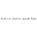 Ａｄｉｖｉｎｈｅ ｑｕｅ ｈｅｒ？３ｉ ｖｏｃ？ａ ？？？ (attack on titan)