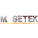 Ｍ．ＳＥＴＥＫ (Since 1978)