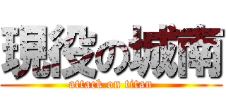 現役の城南 (attack on titan)