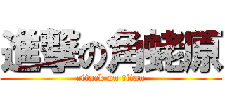 進撃の角蛯原 (attack on titan)