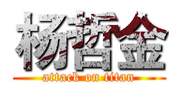 杨哲金 (attack on titan)