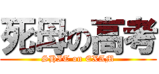 死母の高考 (SHIT on EXAM)