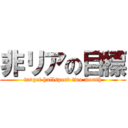 非リアの目標 (target hullspeed two mouth)