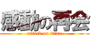 感動の再会 (attack on titan)