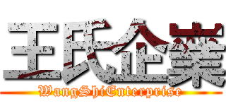 王氏企嶪 (WangShiEnterprise)