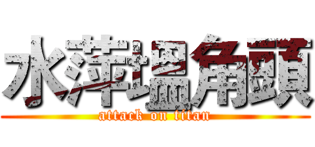 水萍塭角頭 (attack on titan)