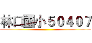 林口國小５０４０７ ()