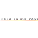 Ｔｈｉｓ ｉｓ ｍｙ ｆａｖｏｒｉｔｅ Ｖｔｕｂｅｒ． (kawaii)