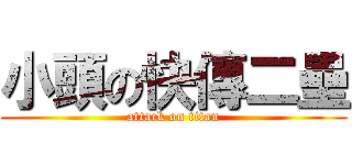 小頭の快傳二壘 (attack on titan)
