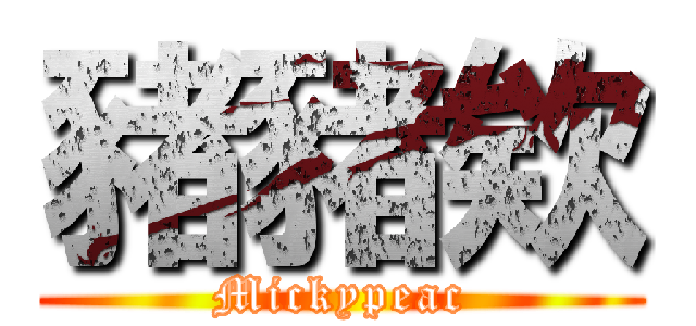 豬豬欸 (Mickypeac)