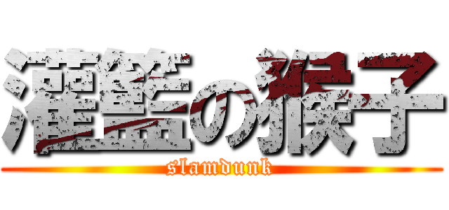 灌籃の猴子 (slamdunk)