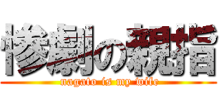 惨劇の親指 ( nagato is my wife)